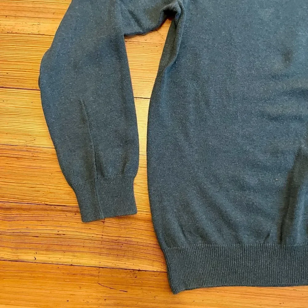 J. Crew cotton cashmere V-Neck sweater. Size S.